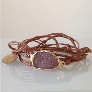 Nina Nguyen - Druzy Wrap Bracelet